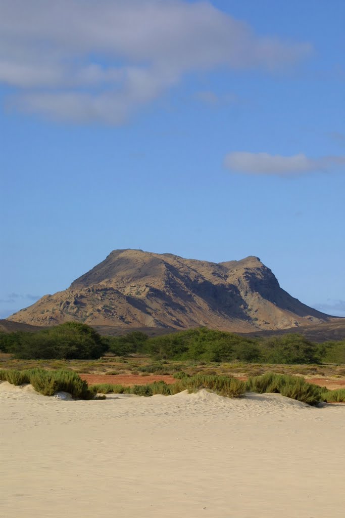 Praia de Santa Monica, Boa Vista, Cape Verde, looking inland by garethb