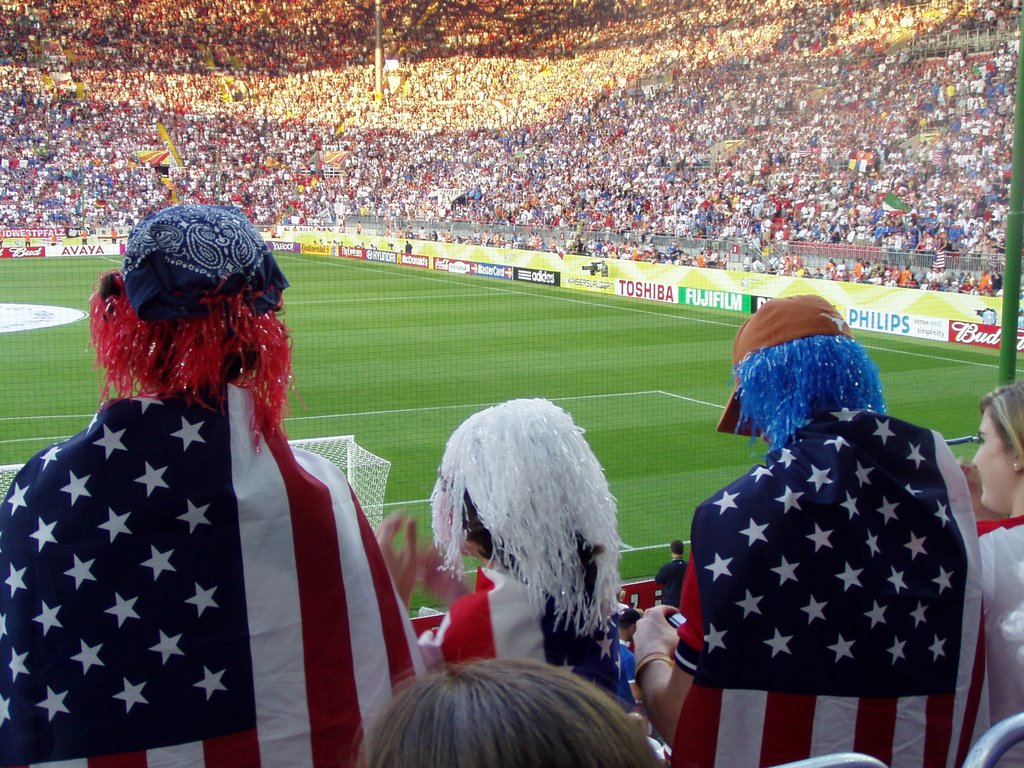 WM 2006-USA Fans am Betze by w.m.speicher