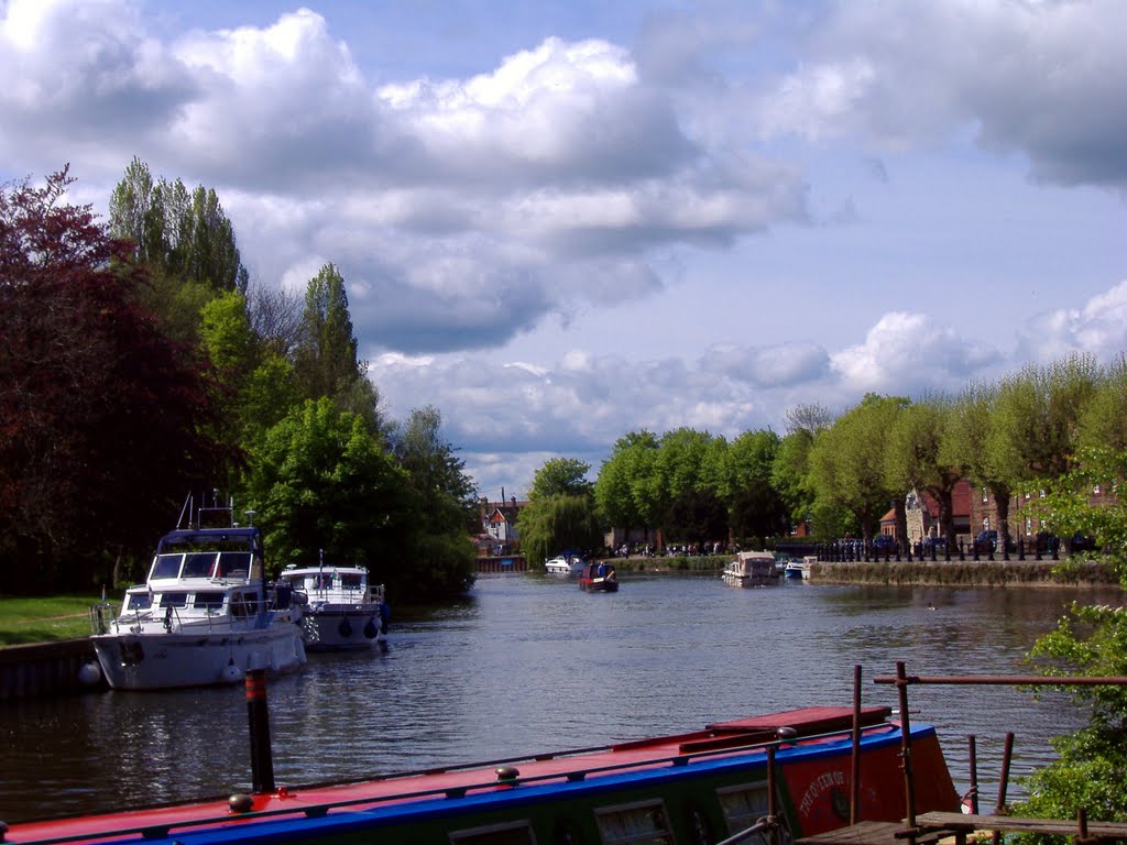 River Thames at Abingdon by Clark Priestley