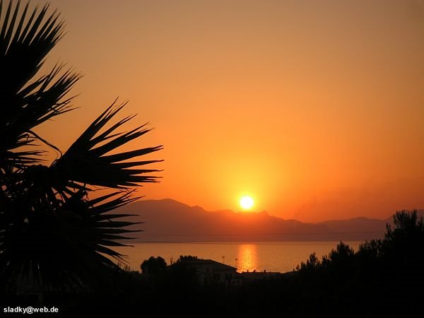 Sonnenuntergang Colonia St.Pere by sladky