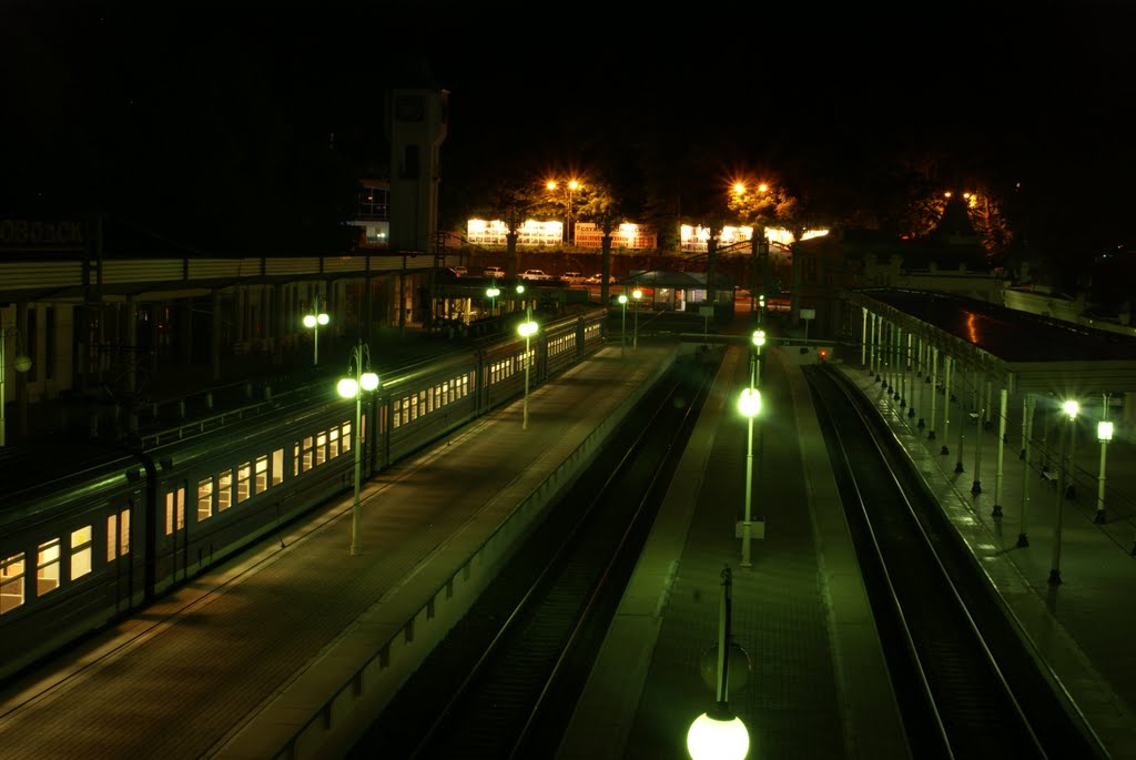 Kavkaz. Kislovodsk. Night railway. by apfel22