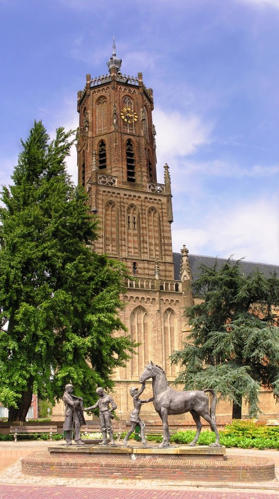 Panorama - Church Tower in Elst by xhosaxhosa