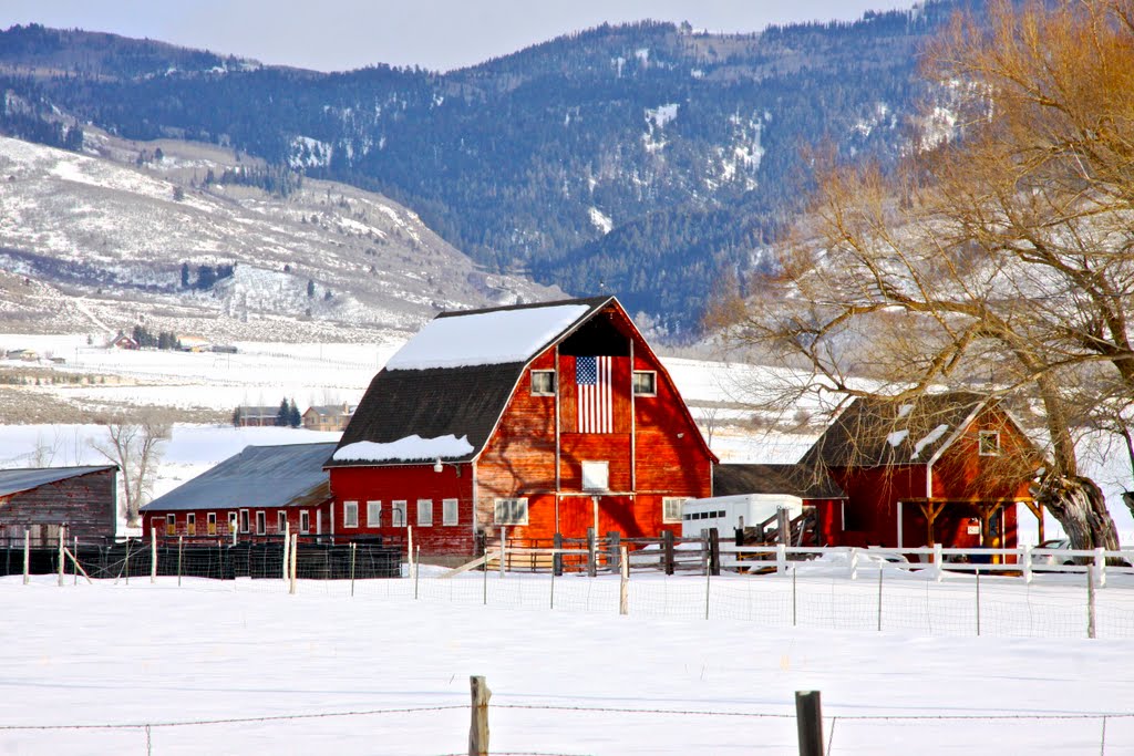 Old barn by plumber