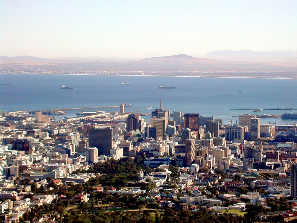 Vista dalla Table Mountain by ddamonte