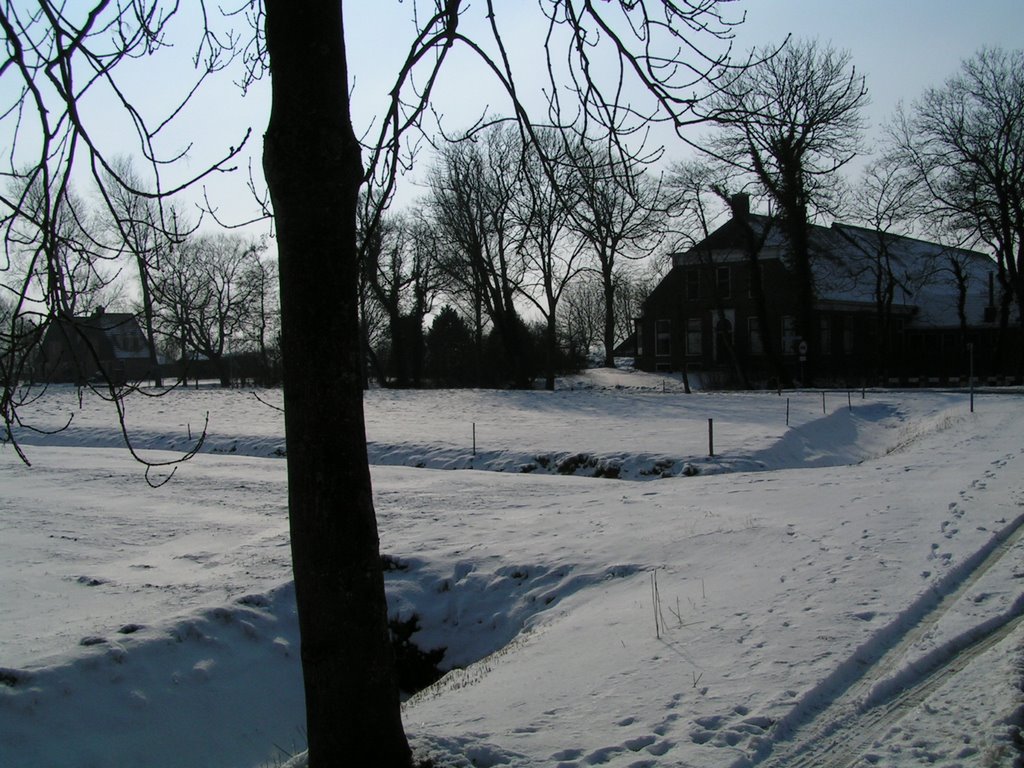 Tegenlicht bij Oldenzijl by Tjeert.Mensinga ©