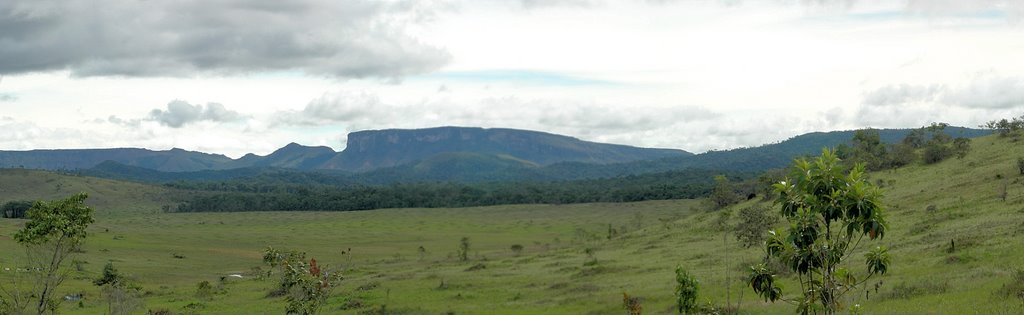 Desde El Pauj - Chiricayén Tepuy by carlo bianco