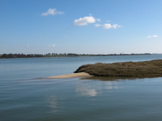 Towards Harkstead at High Tide by wiggyretired