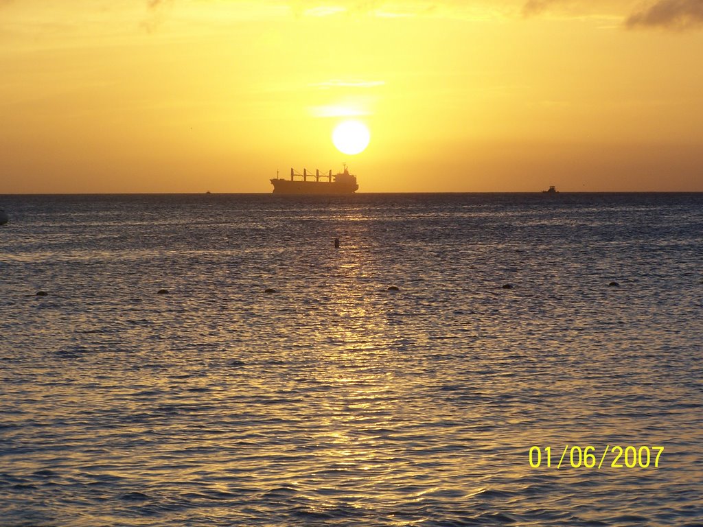 Aruba sunset by tfgoogpic