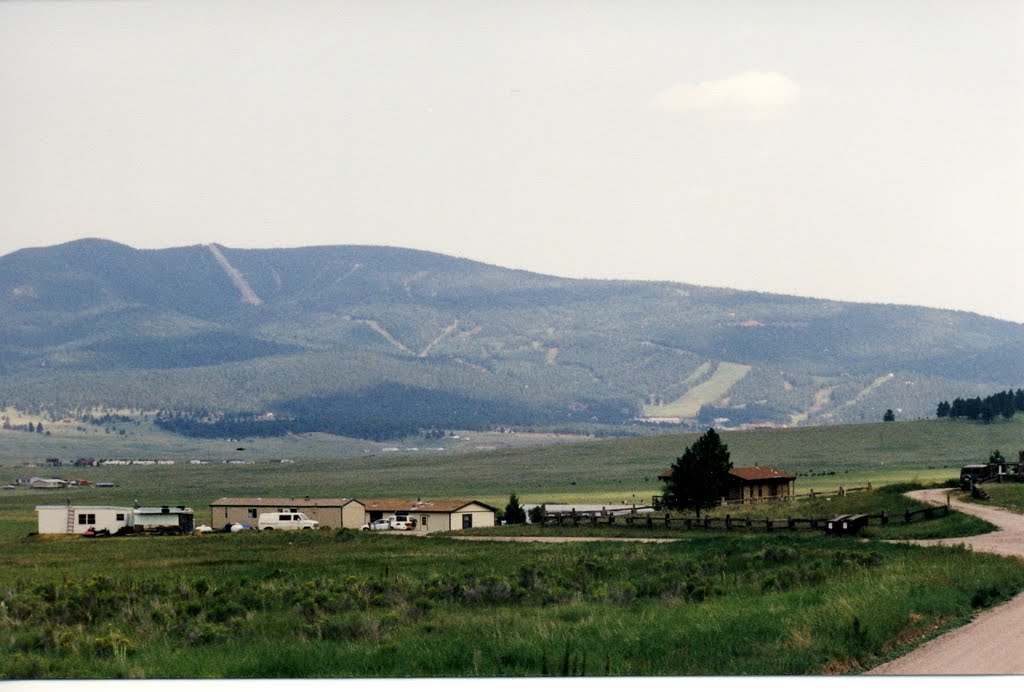 Angel Fire New Mexico Ski slopes. 2002. by J. Rogers