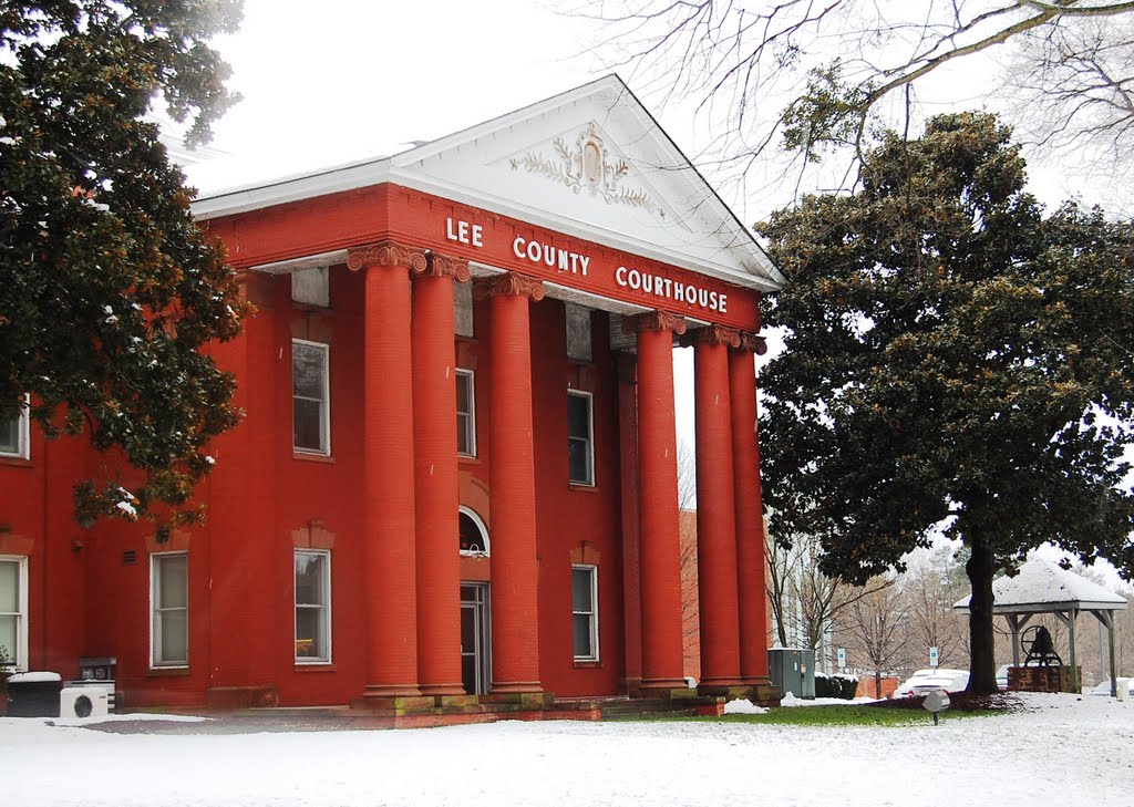 Lee County Courthouse by Donald Pardue