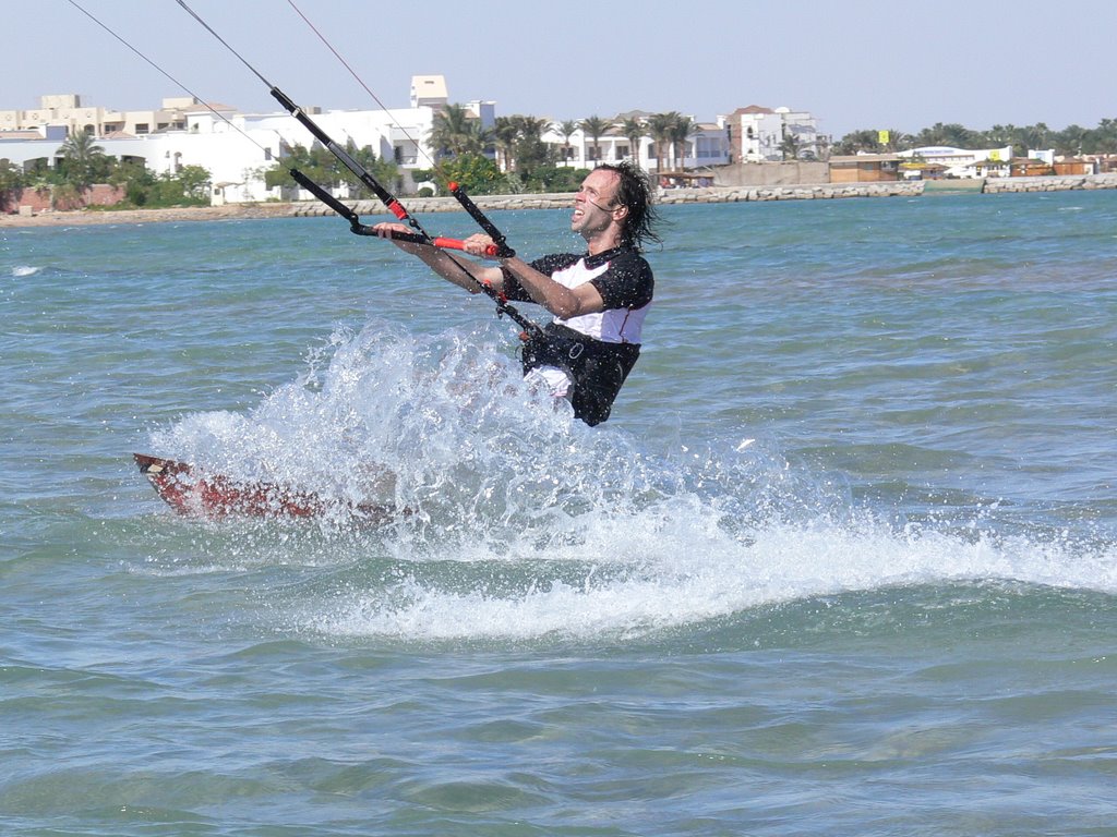 Michal is kiting by berca