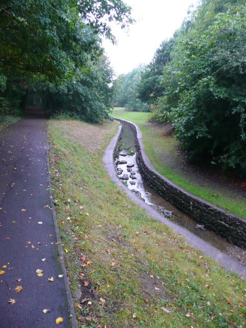 Pettys Brook near Four Lanes School by steveeeee