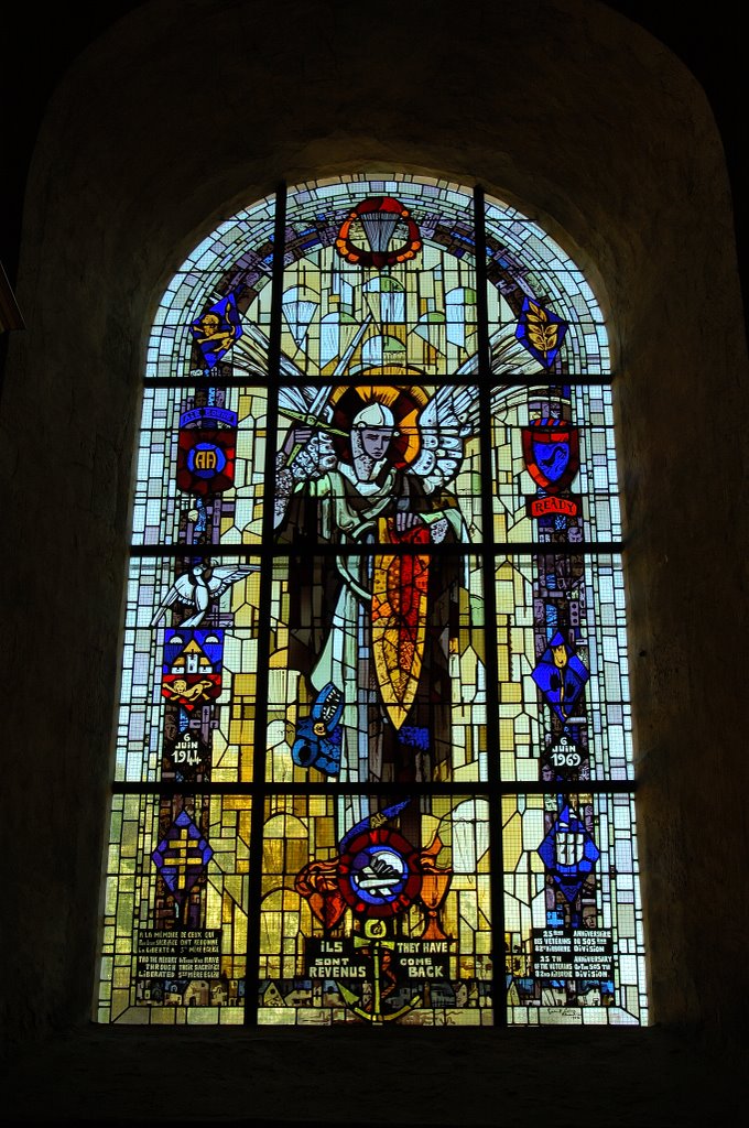 Window in Sainte Mère Eglise, France by Nate Graham