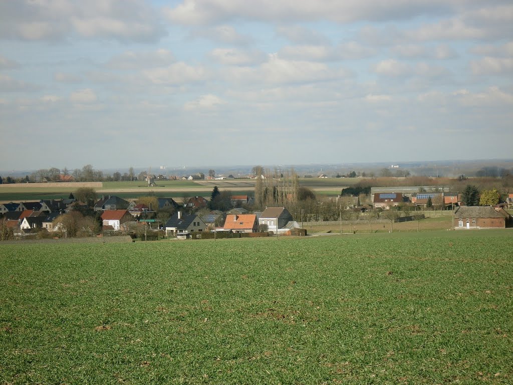 Panorama van de Zwalmstreek . by Den Toerist