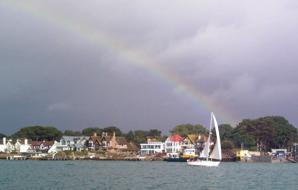 Millionaires Row Sandbanks by bramblebushbay