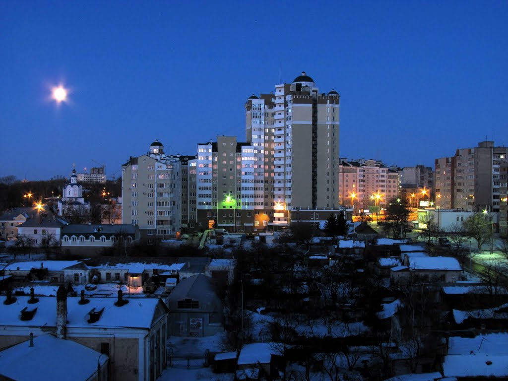 Улица 8 Марта, Начинает светать. The street 8 Marth, Starts to dawn by hastlk