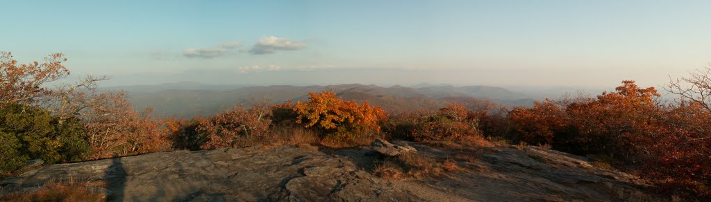 Blood Mountain Summit Panarama in Autumn by kurtisk