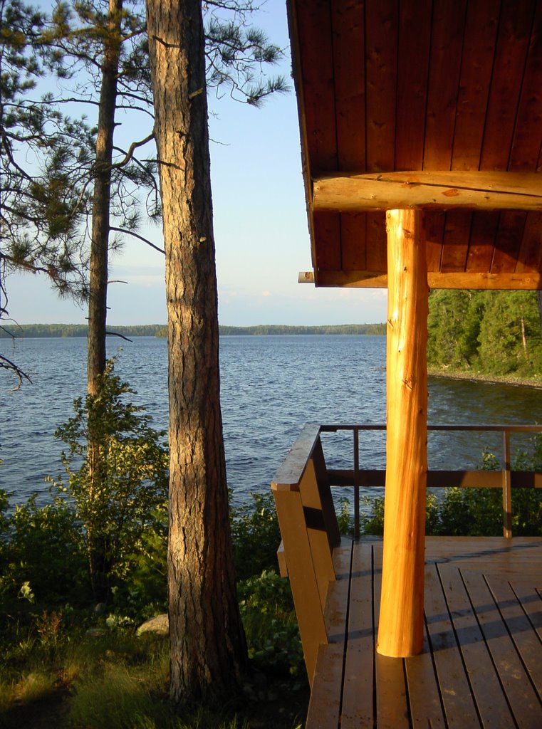 Rush Lake Cabin- Northern View from Porch by J David Netterville