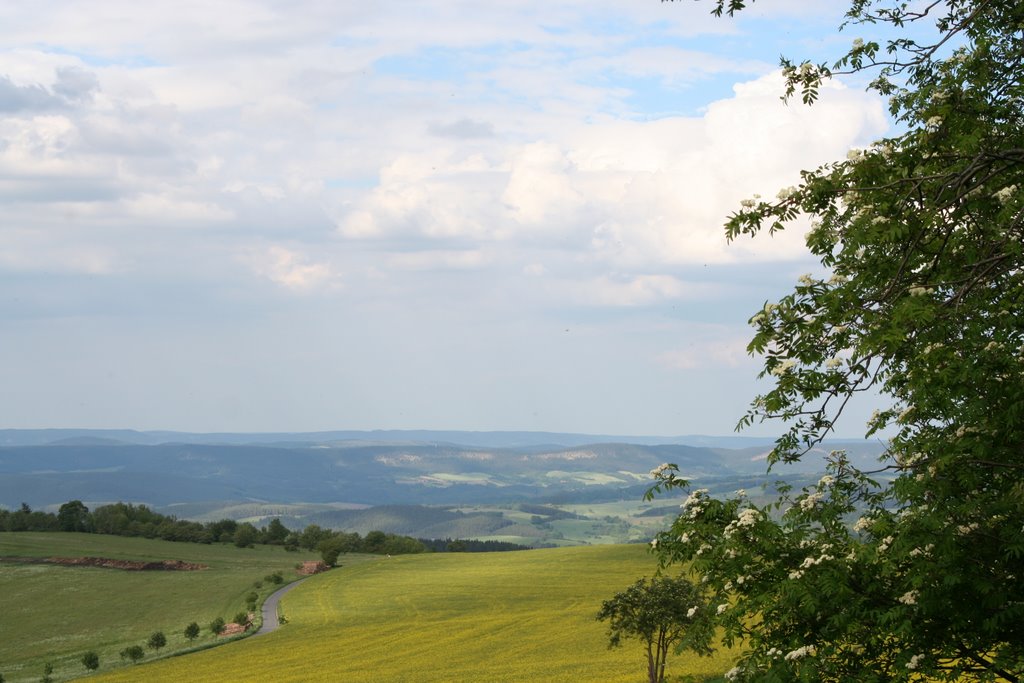 Blick auf das Rinnetal von Barigau by ElBrad