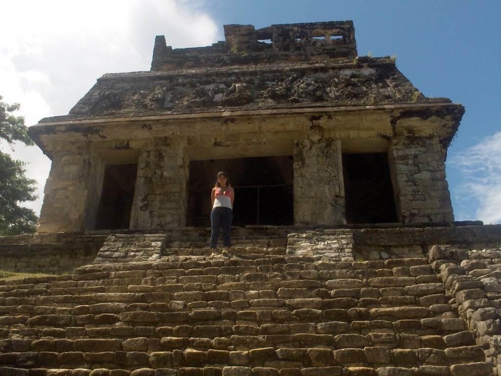 Piramide Chiapas by Mario Reyna Bonilla