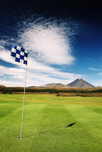 Mt Ngauruhoe Crater Is Still Waiting For The Perfect Swing … An Eruption Of Joy For The Hole In One ... by Peter Kurdulija