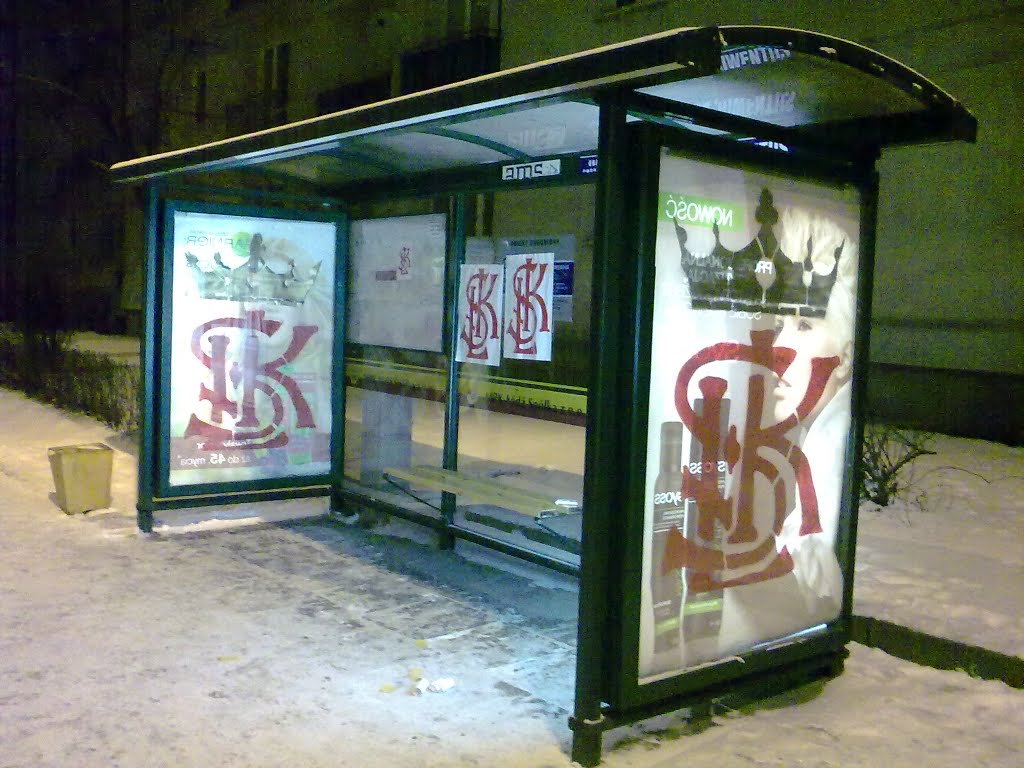 Bus Stop in Łodz by rbt69