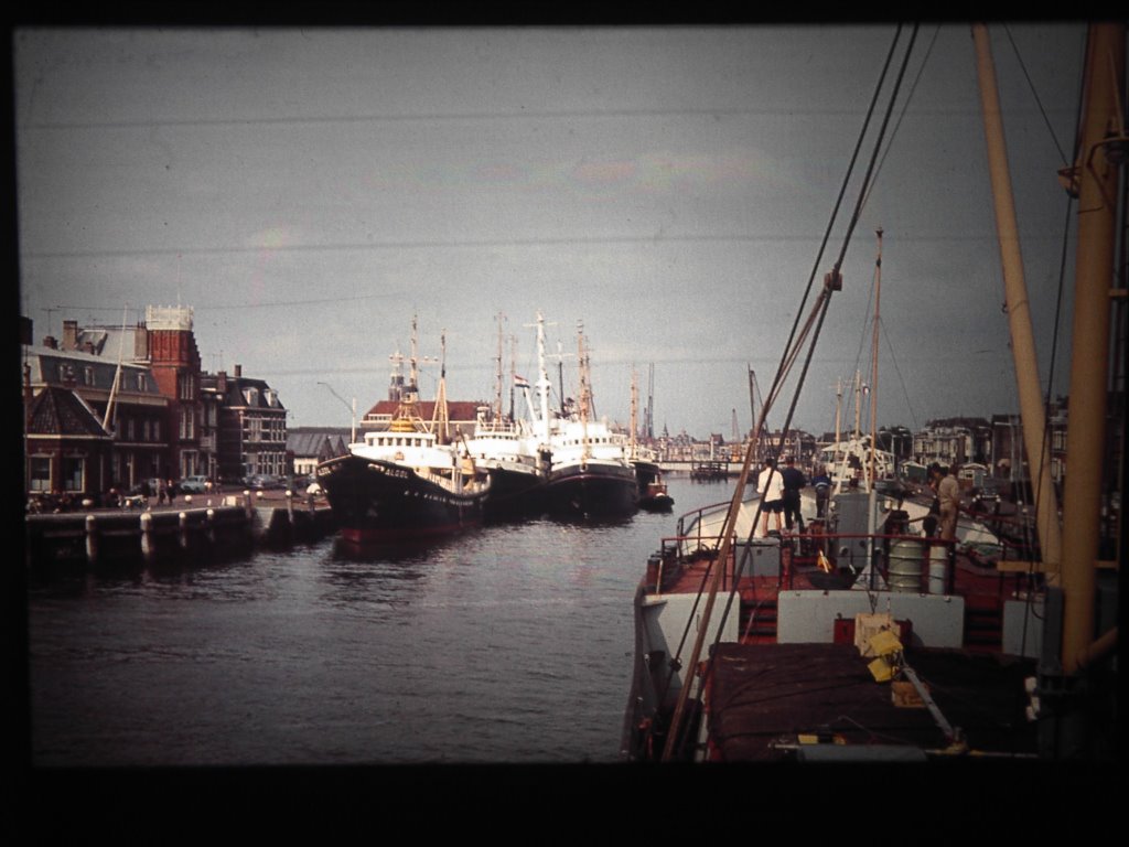 Entering Maassluis 1963 by Tjeert.Mensinga ©