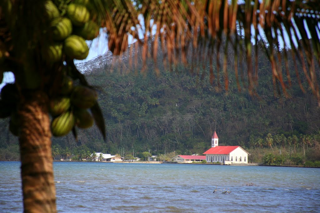 Baie de Faaroa, Raiatea, Archipel de la Société, Polynésie française, France by Hans Sterkendries