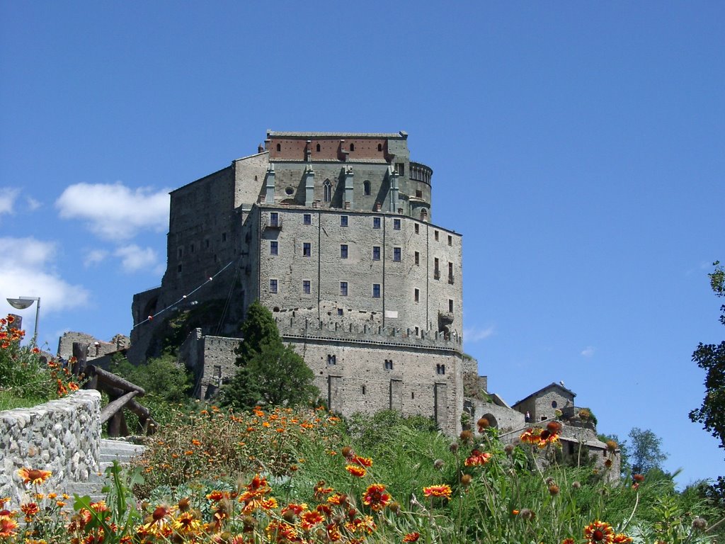 Sacra di San Michele by Gerhard Tinhof