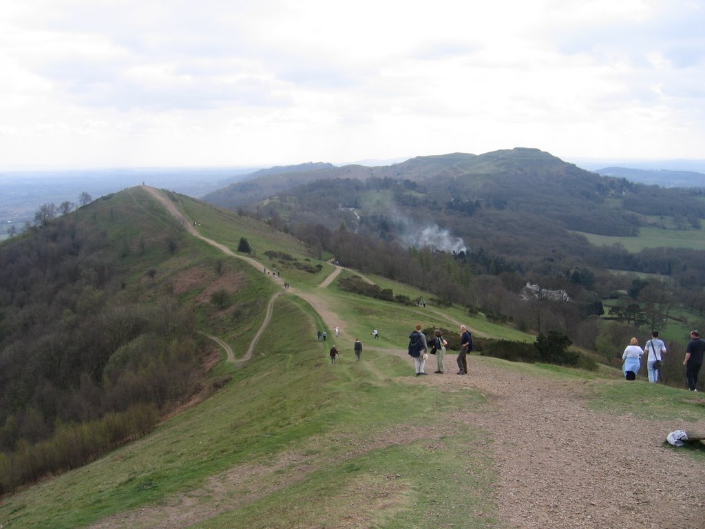 The malvern hills in spring by themekon