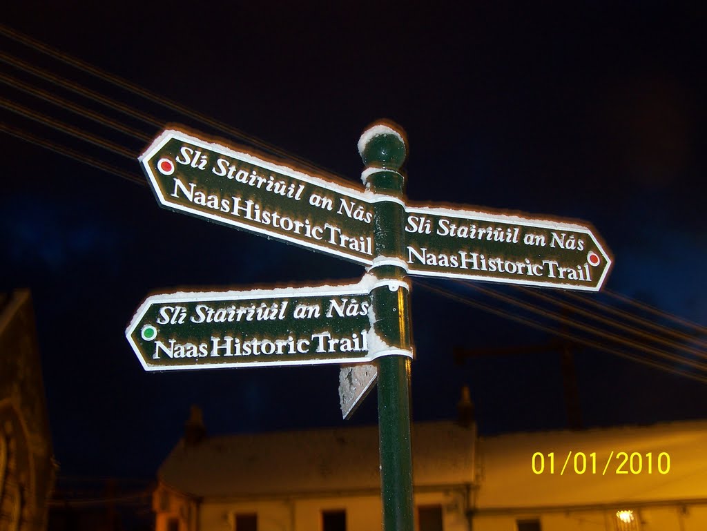 WHICH WAY NAAS TOWN CENTRE by john  waters