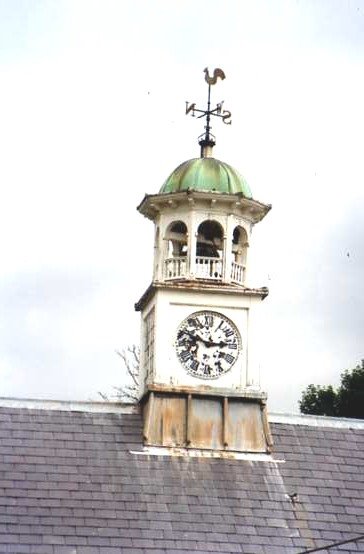 CLOCK SPIRE WITH A WEATHER COCK by CLIVE BAILEY