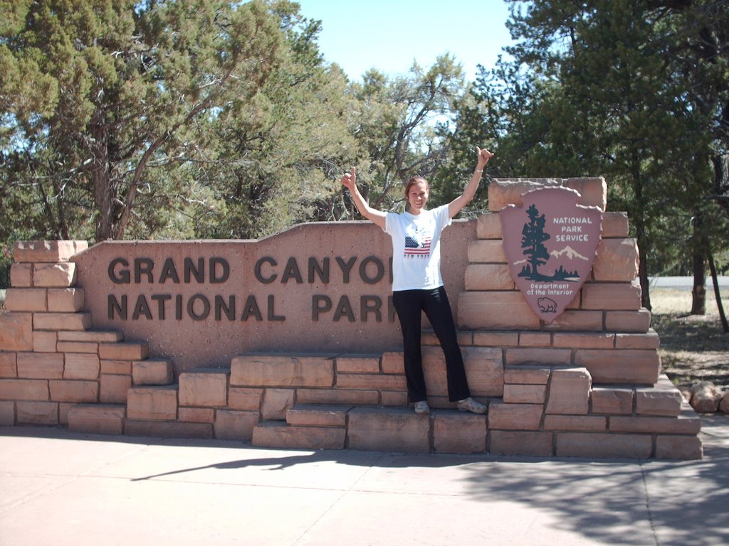 Me at Grand Canyon - the most beautiful, spectacular place on earth! by Excited Traveller!