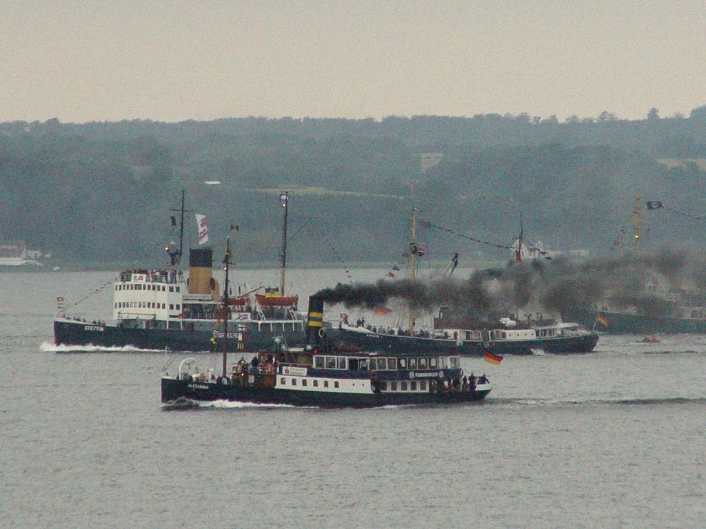 "STETTIN", "ALEX", "BUSSARD" by Walter Gmeinwieser