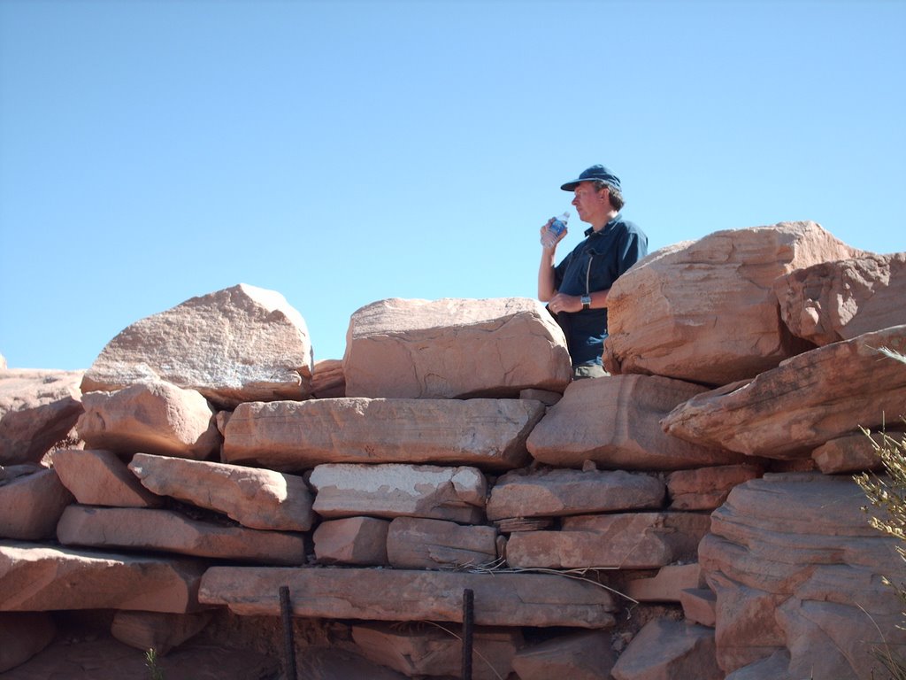 Ron (my husband) atop Grand Canyon by Excited Traveller!