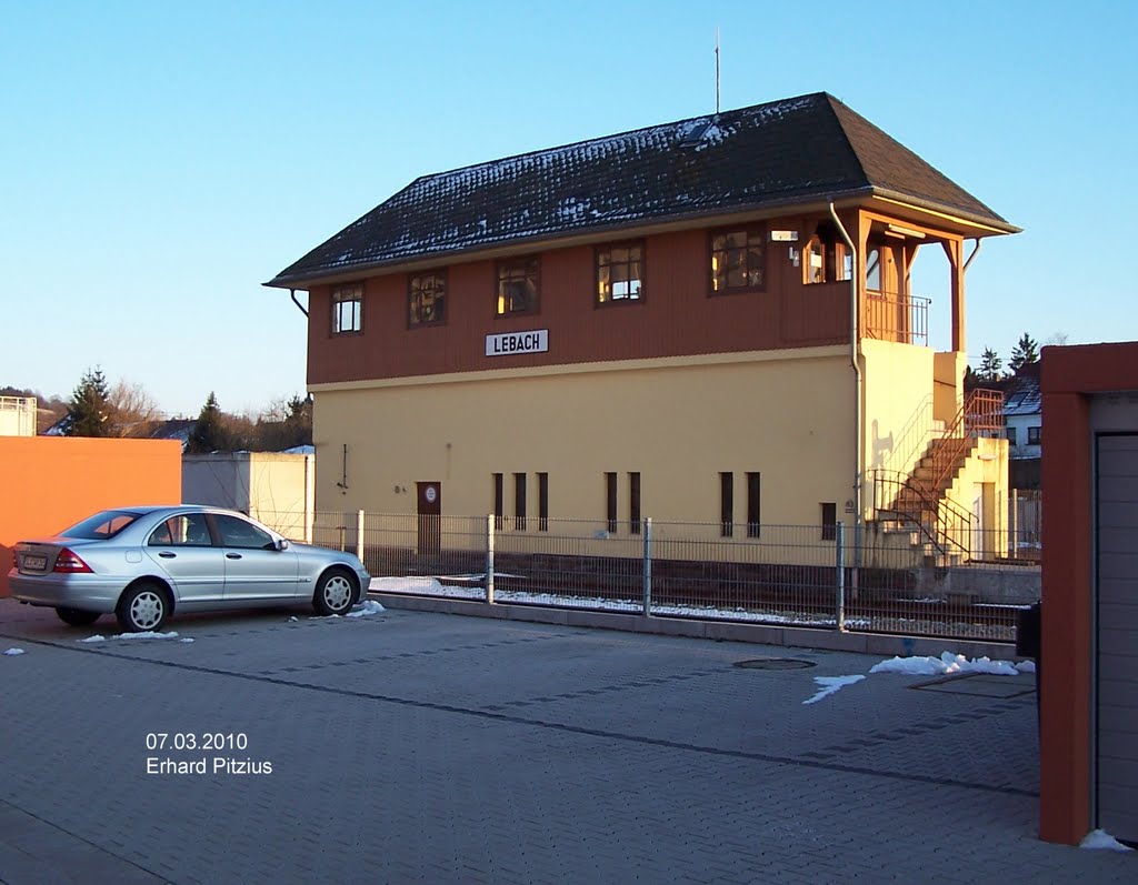 Stellwerk Bahnhof Lebach-Saar by Erhard66802