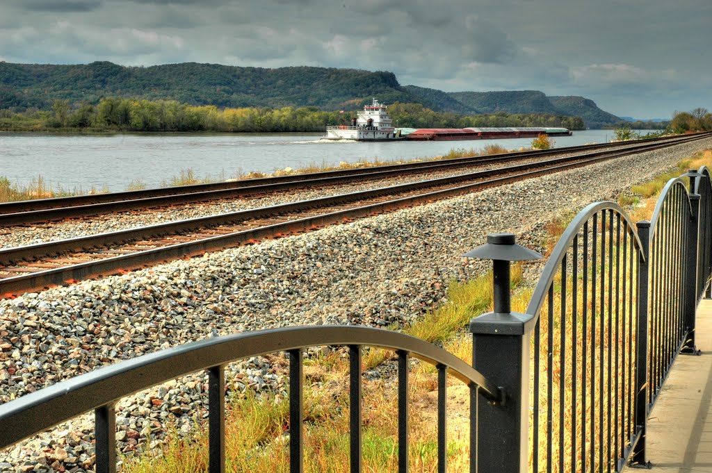 Trempealeau, Wisconsin by Douglas Feltman