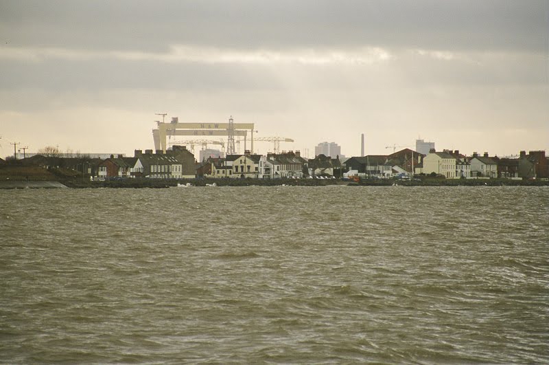 Harland and Wolff Cranes, Belfast, seen from Hollywood. by Reconstructing Light(also on Flickr)