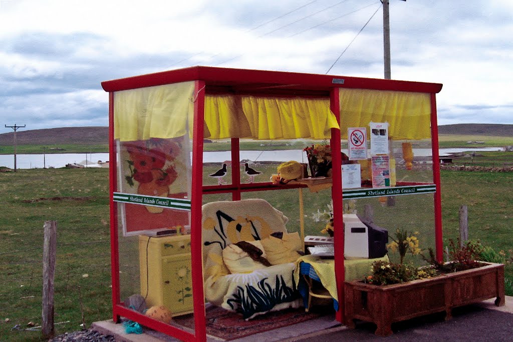 'Bobby's Bus Shelter', Baltasound, Unst, Shetland. by brian01