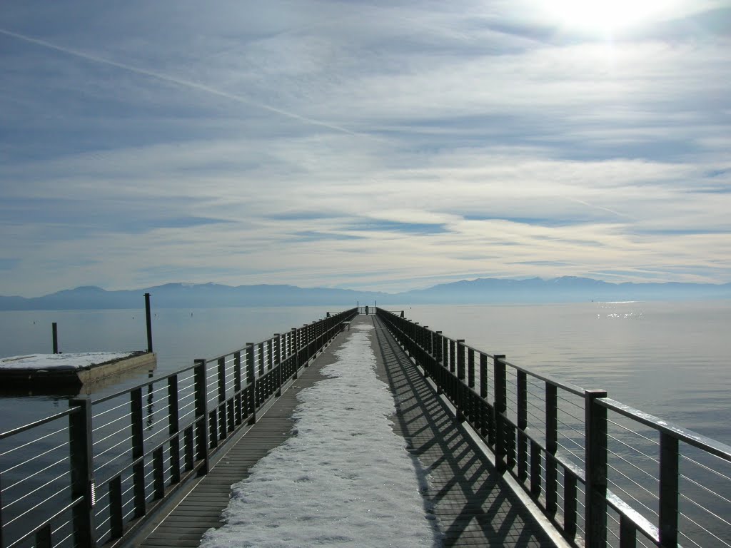 Dock at Lake Tahoe LR by lrodriguec