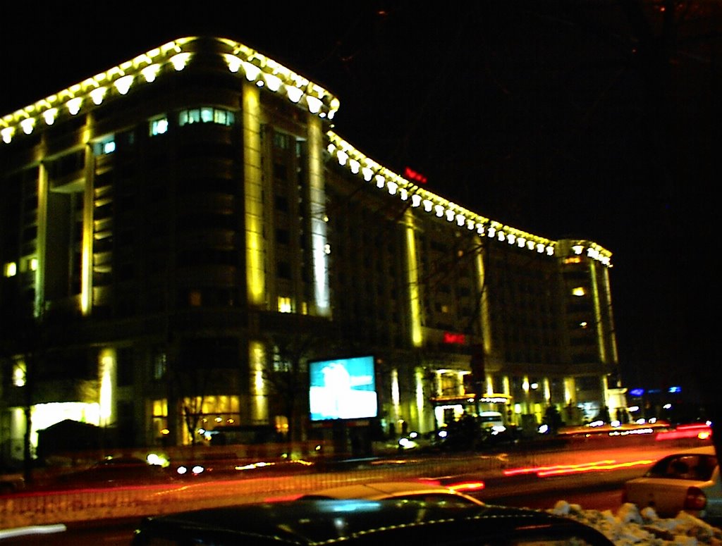 Marriott Hotel by night by oCTAv_Hd