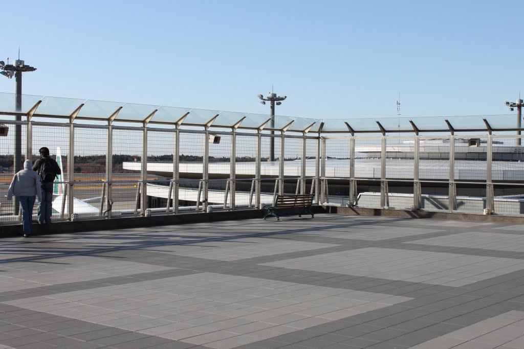 Narita Airport - observation deck by keithyearman