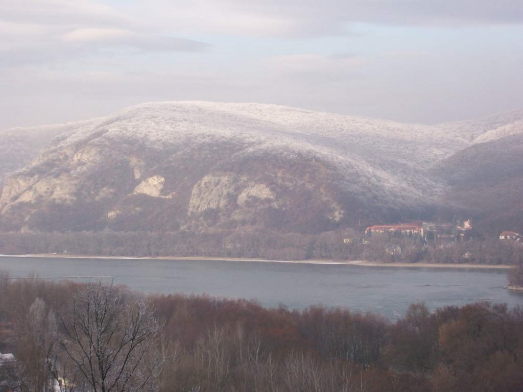 Slovakia shot from Esztergom (at my uncle-in-laws house) by roadapathy