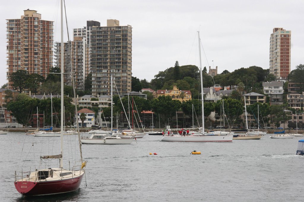 Rushcutters' Bay, Sydney NSW by Ian Stehbens