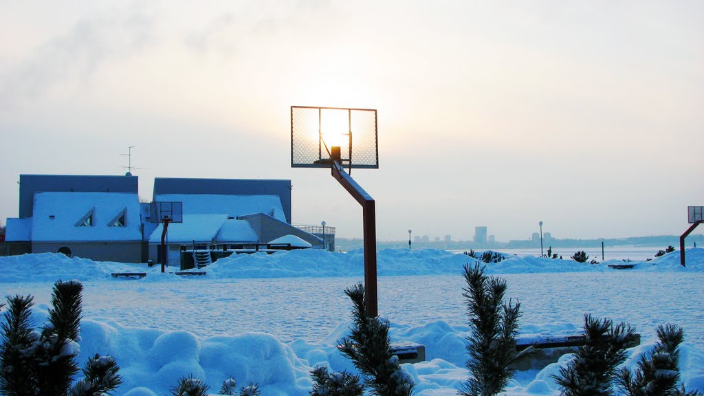 Wintertime. Stroomi beach. Tallinn, Estonia by Vladimir Jakovlev