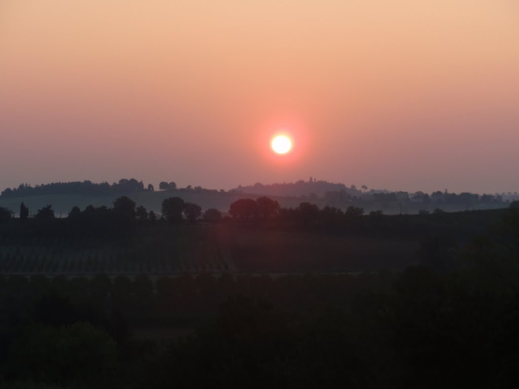 Alba a Bertinoro by oscande