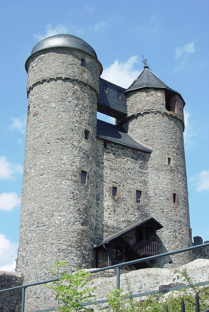 Burg Greifenstein by F.Kiefer