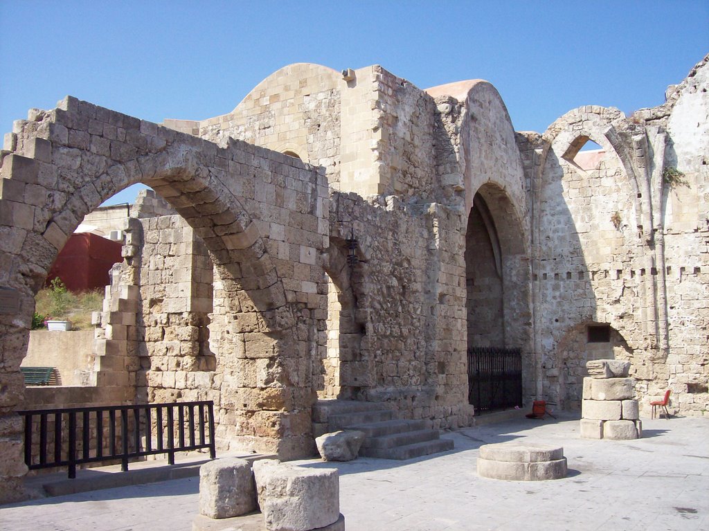 Rhodes - Medieval City - Church of the Virgin of the Burgh by Panagiotis Dimitriad…