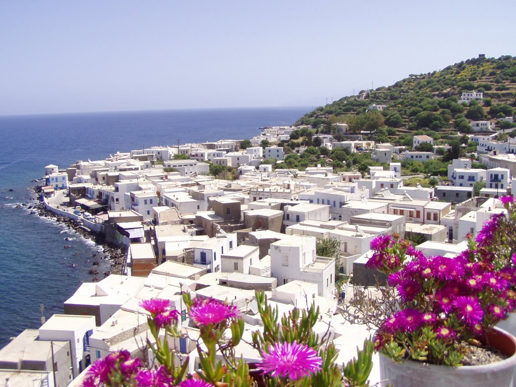 Nissyros Mandraki from Church by hesl01