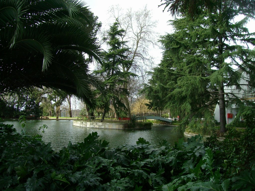 Jardins no Palácio de Cristal by José Luiz Gonzalez